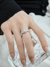 Cubic Zirconia Radiant Sparkling Wedding Band Ring