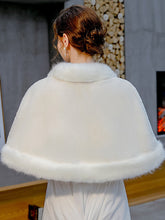 Faux Fur Special Occasion Shawl