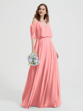 Spaghetti Strap Dresses with Flutter Sleeves Flamingo