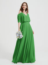 Spaghetti Strap Dresses with Flutter Sleeves Green