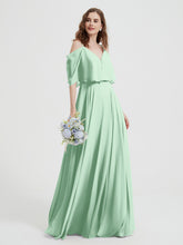 Spaghetti Strap Dresses with Flutter Sleeves Mint Green
