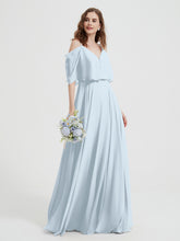 Spaghetti Strap Dresses with Flutter Sleeves Mist