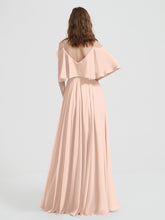 Spaghetti Strap Dresses with Flutter Sleeves Pearl Pink
