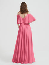 Spaghetti Strap Dresses with Flutter Sleeves Watermelon