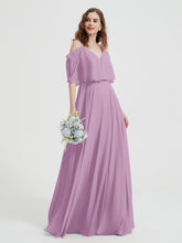Spaghetti Strap Dresses with Flutter Sleeves Wisteria