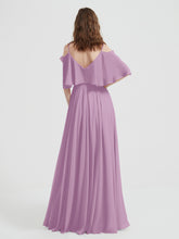 Spaghetti Strap Dresses with Flutter Sleeves Wisteria