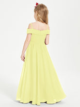 Off-the-Shoulder Dresses for Stylish Junior Bridesmaids Daffodil