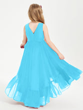 Cascading Skirt Boho Dresses for Junior Bridesmaids Pool