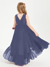 Cascading Skirt Boho Dresses for Junior Bridesmaids Stormy