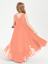 Cascading Skirt Boho Dresses for Junior Bridesmaids Sunset