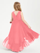 Cascading Skirt Boho Dresses for Junior Bridesmaids Watermelon