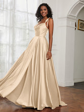 Cowl Neck Ruched Backless Dress With Slit Peach
