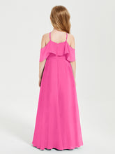 Off-the-Shoulder Long Dresses for Junior Bridesmaids Azalea