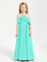 Off-the-Shoulder Long Dresses for Junior Bridesmaids Spa
