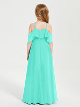 Off-the-Shoulder Long Dresses for Junior Bridesmaids Spa