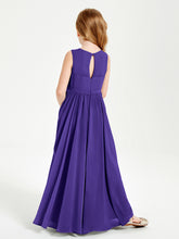 Chic Elegant Sleeveless Dresses for Junior Bridesmaids Regency