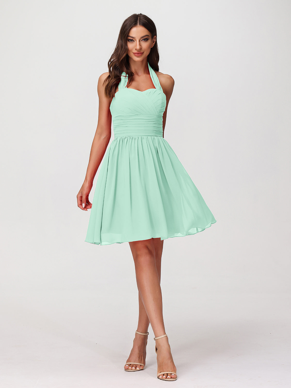 Mint green cocktail dress online