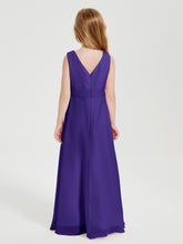 Boho Long Chiffon Bridesmaid Gown Regency