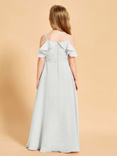 Off-the-Shoulder Bridesmaid Gown for Juniors Ivory