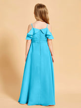 Off-the-Shoulder Bridesmaid Gown for Juniors Pool
