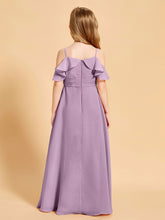 Off-the-Shoulder Bridesmaid Gown for Juniors Wisteria