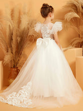 Cute Ball-Gown Scoop Neckline Tulle Dress