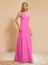 Empire Sleeveless Bridesmaid Gown with Bowknot Azalea
