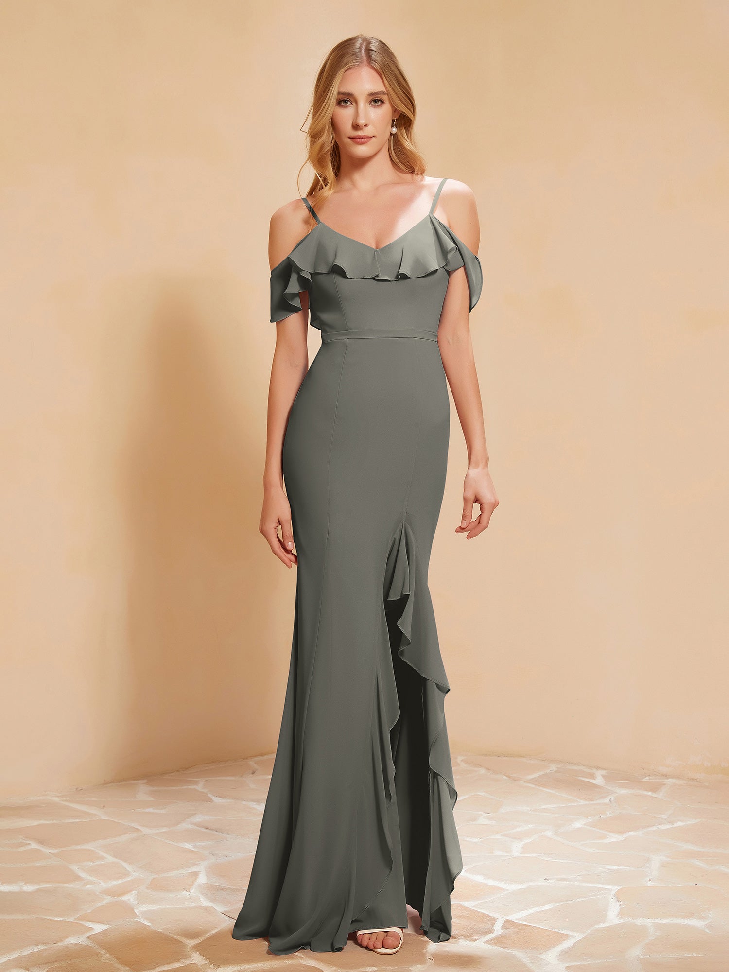 Steel shop grey gown