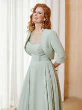 Long Sleeves Short Jacket Dusty Sage