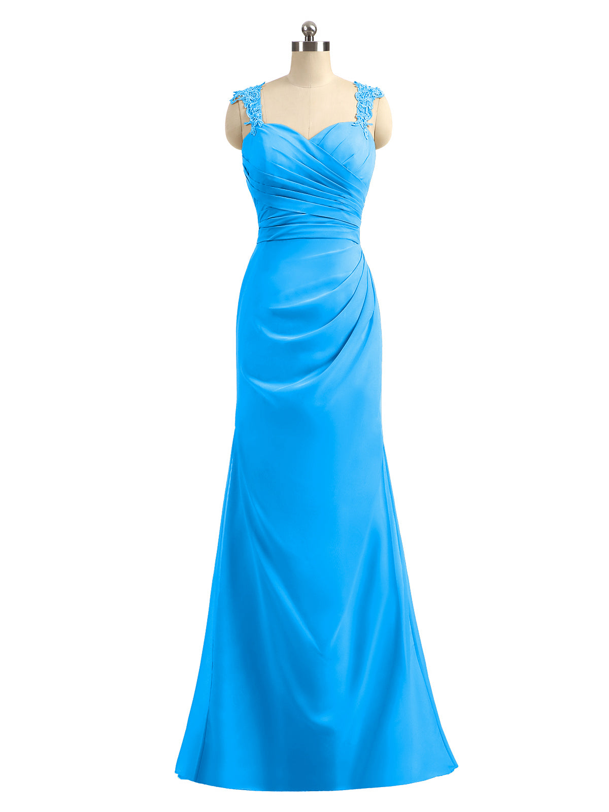 Sheah Open Back Dresses with Sweethart Mint Green Plus Size main image 1