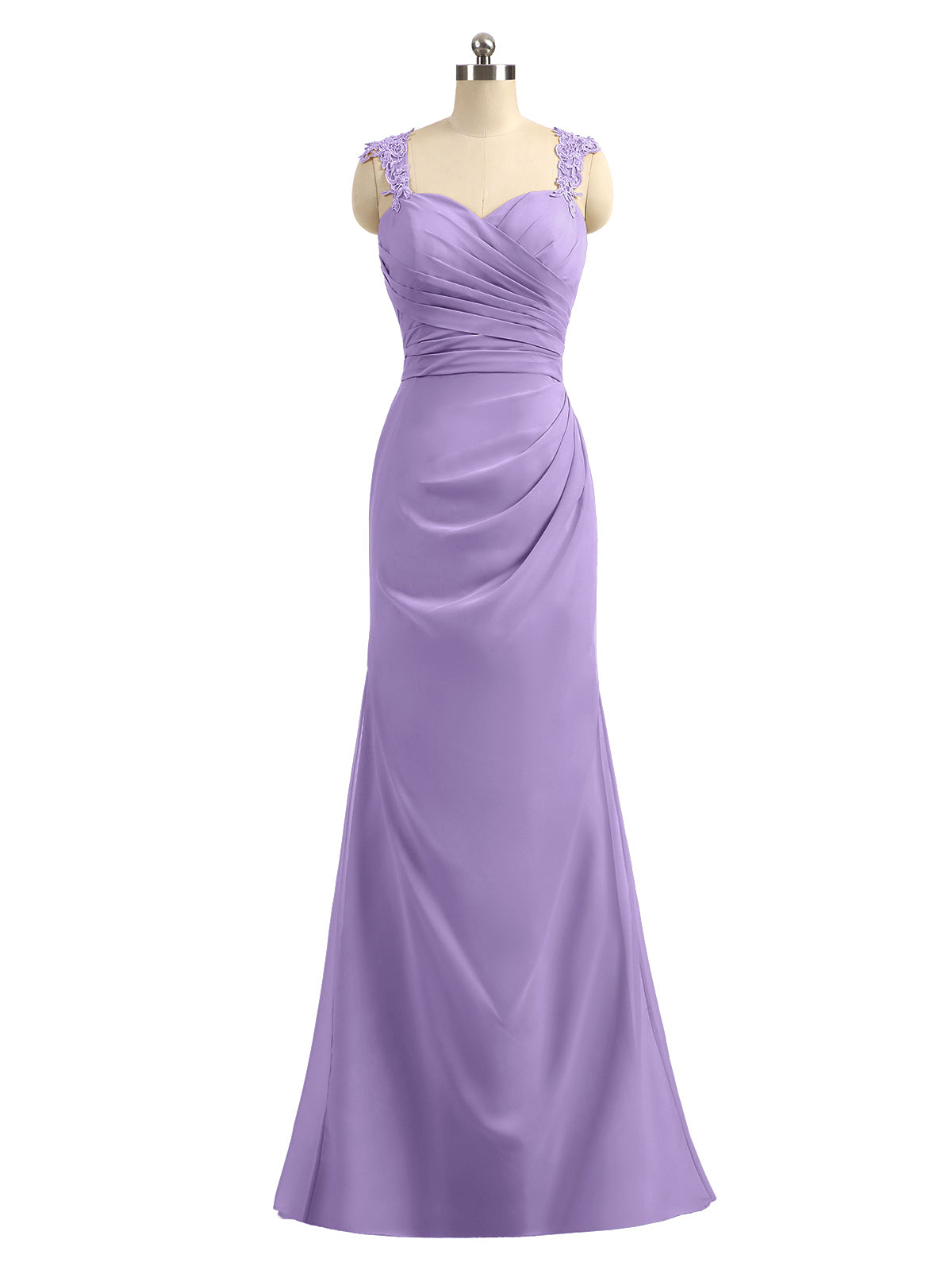 Sheah Open Back Dresses with Sweethart Peach Plus Size main image 1