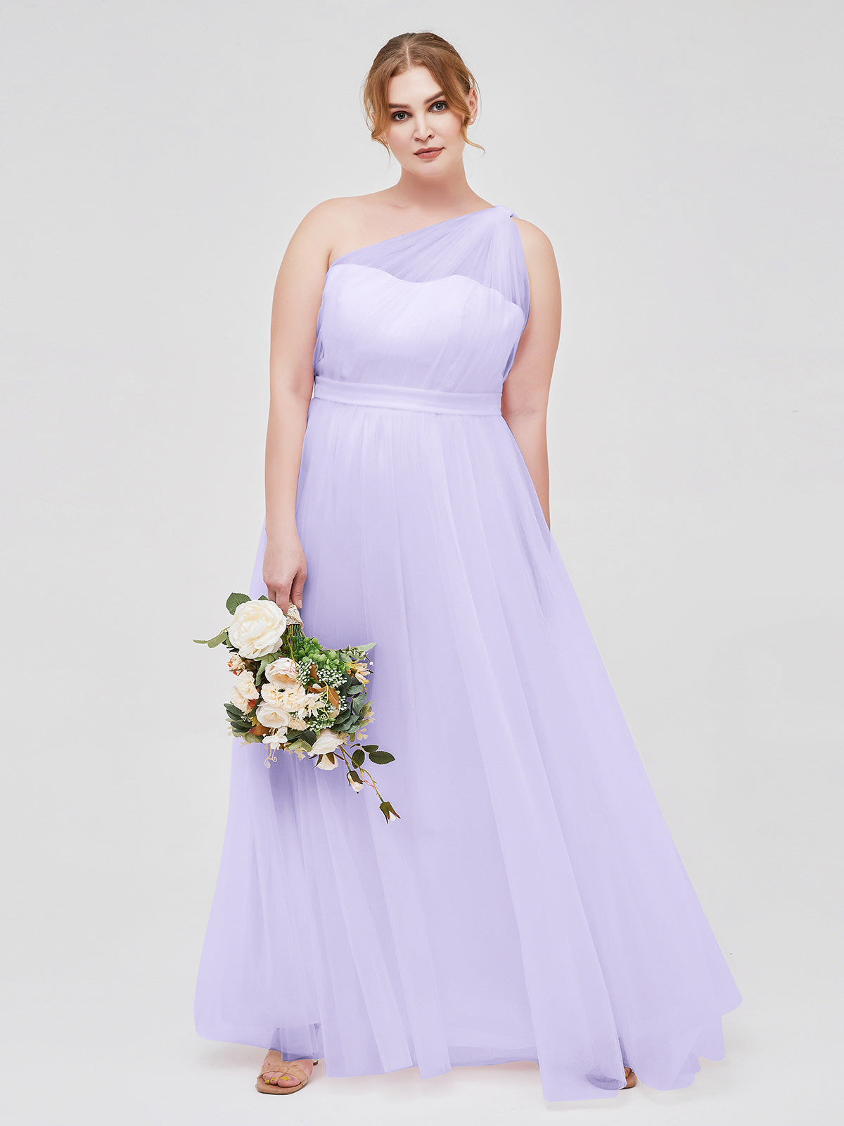 Plus size hotsell lilac bridesmaid dresses