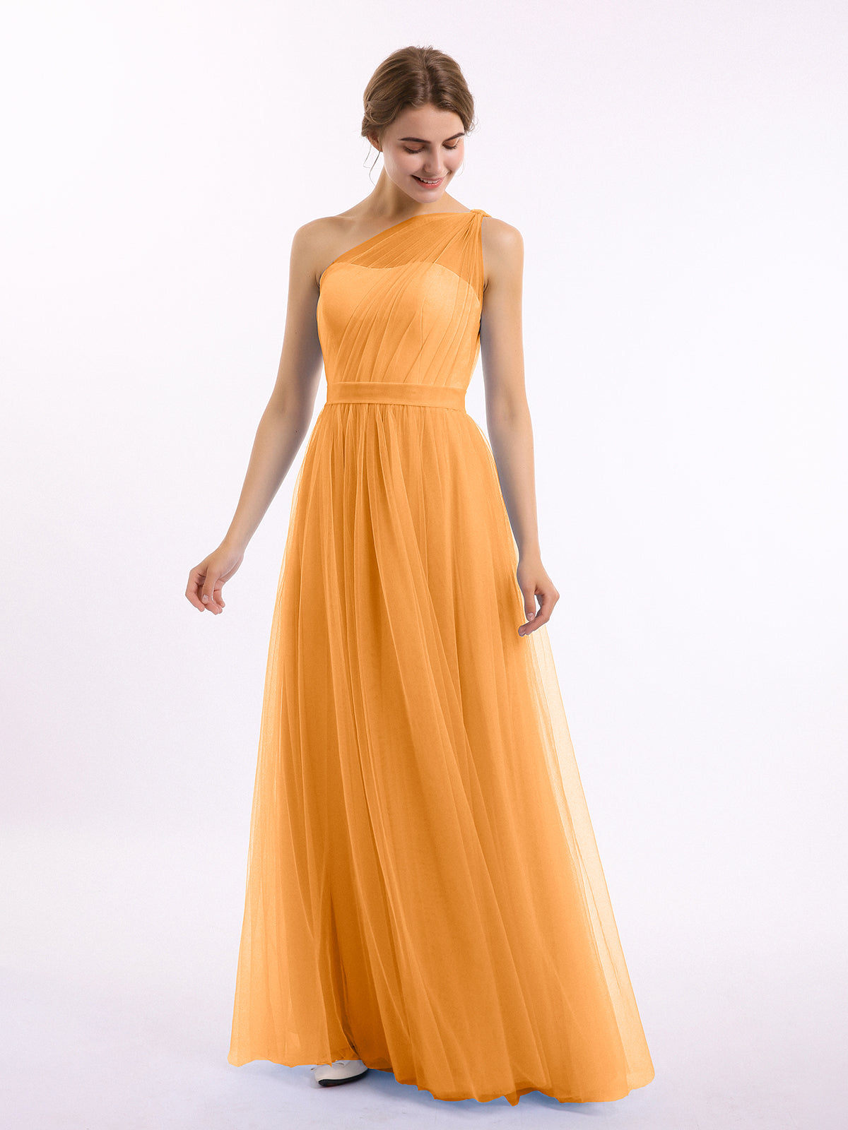 Tangerine bridesmaid dresses clearance uk