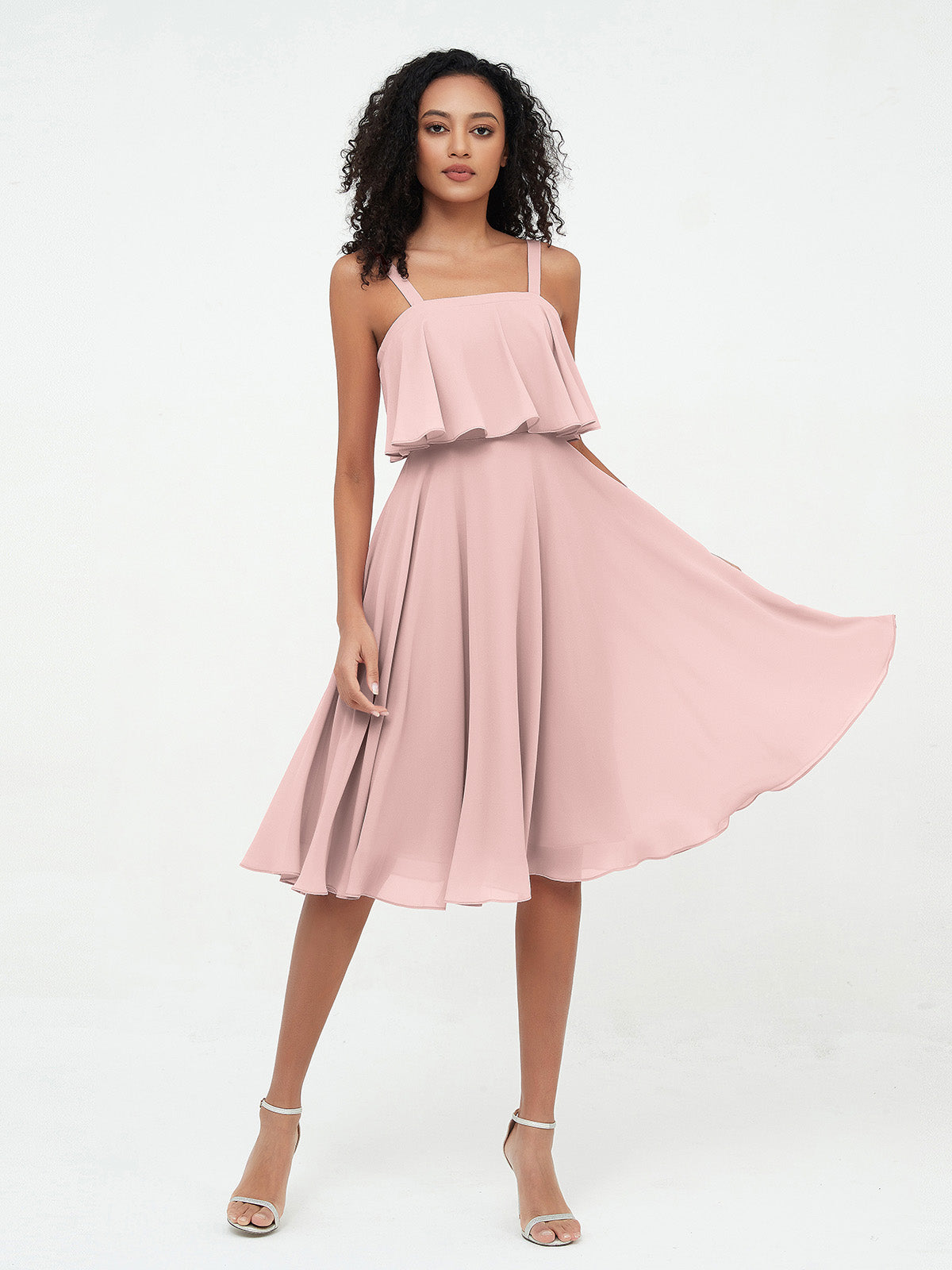 Rose trumpet dress clearance asos