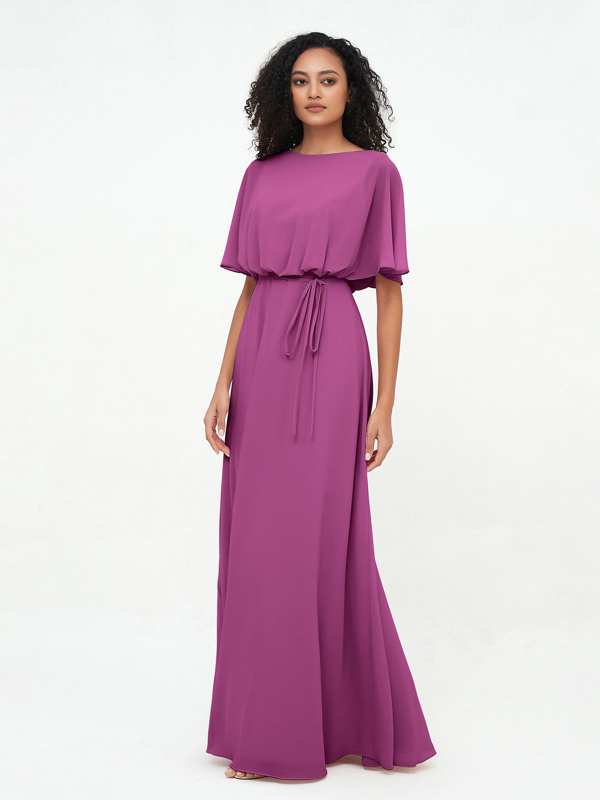 sachin and babi light blue dress MISSGUIDED Crinkle Chiffon Midi Dress With Asymmetric Ruffle Hem And Neck  Drape｜MISSGUIDED