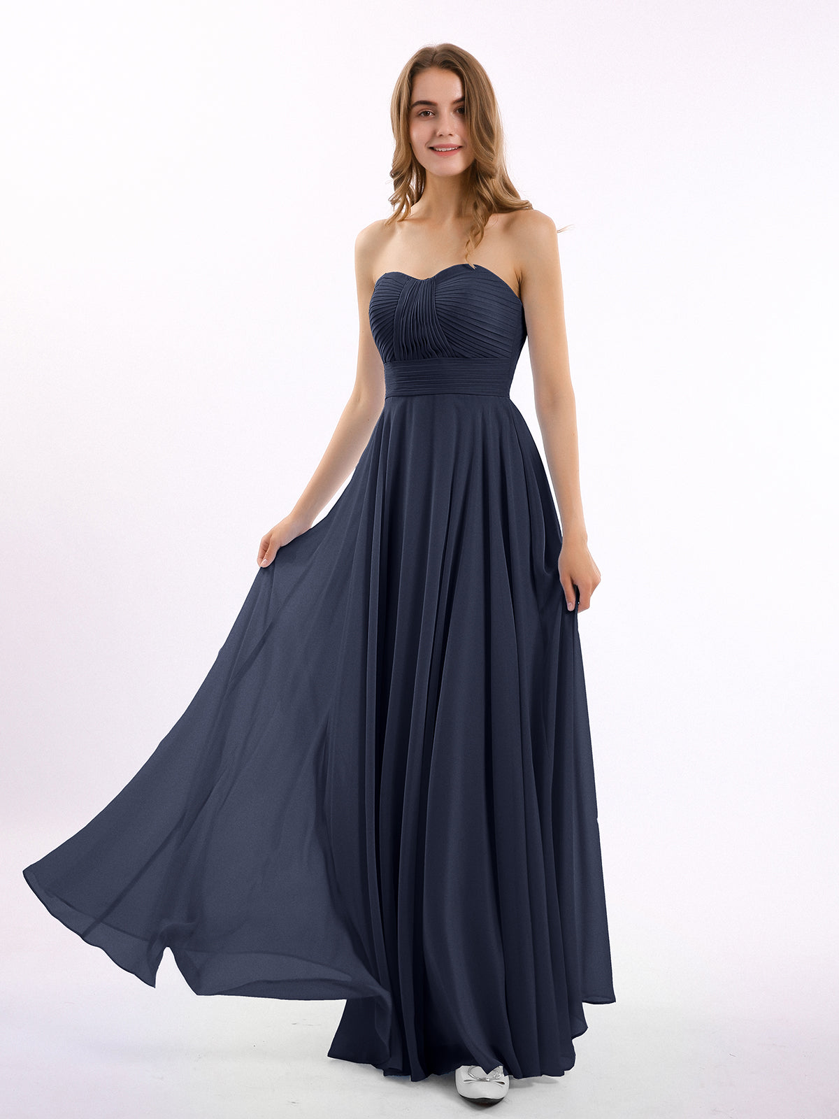 sachin and babi light blue dress Vintage Inspired Petticoats main image 1