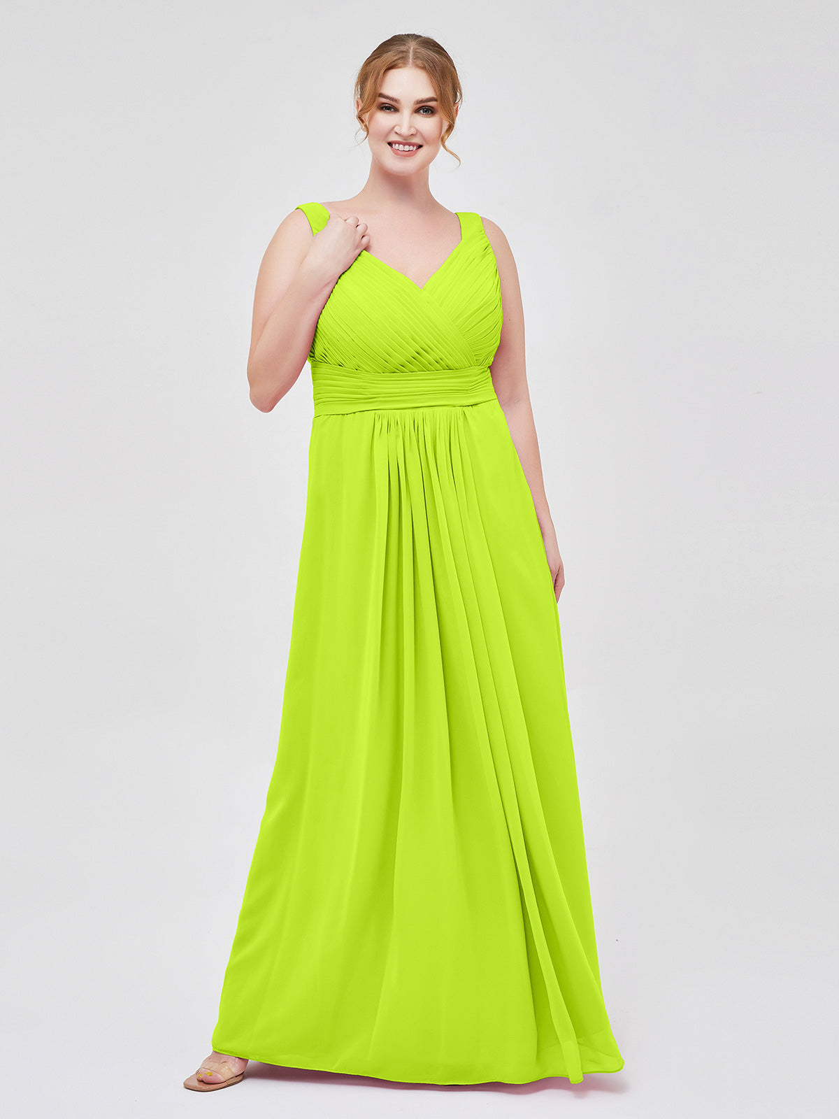 Lime green shop plus size dress