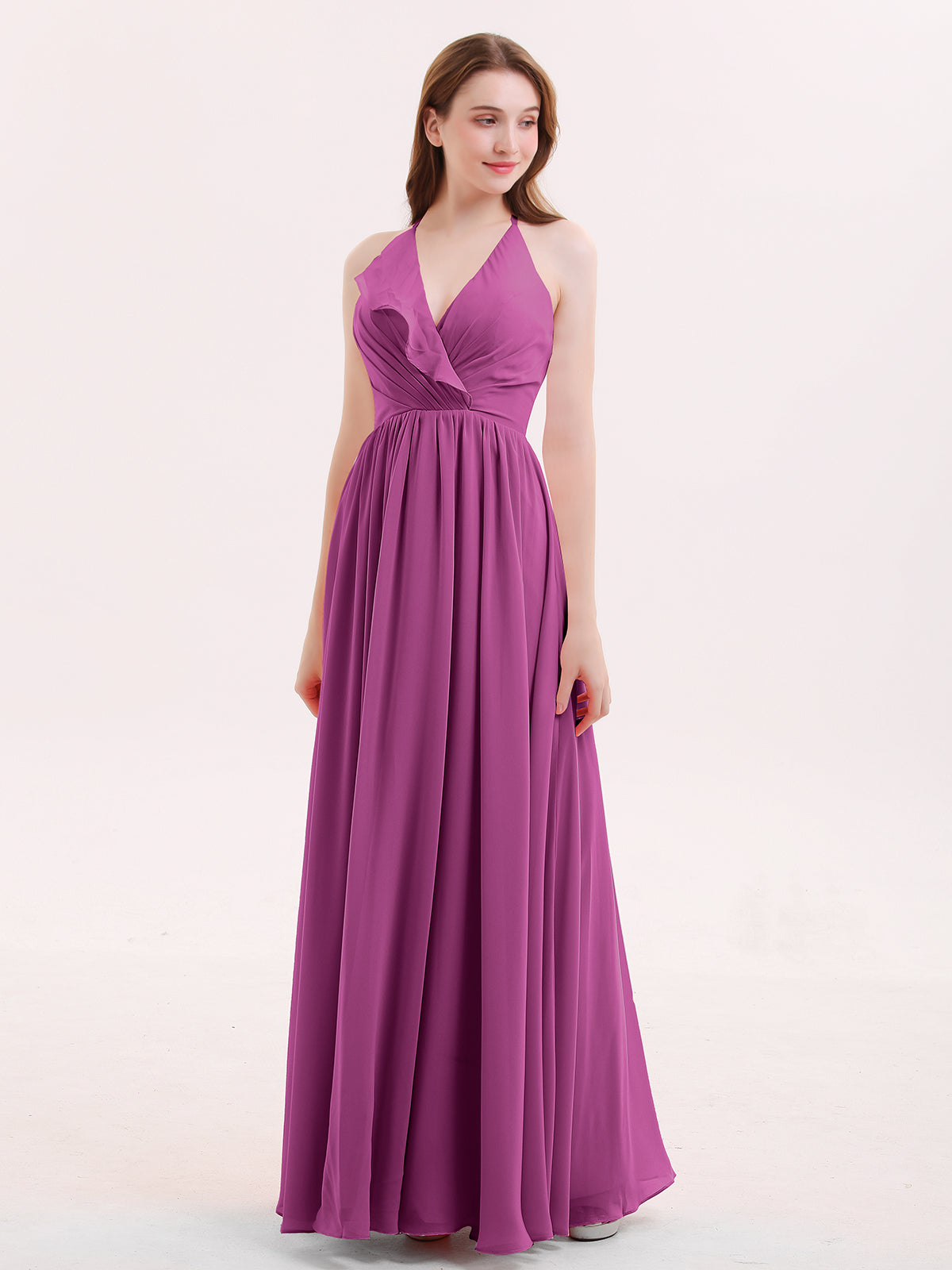 Orchid color best sale bridesmaid dresses