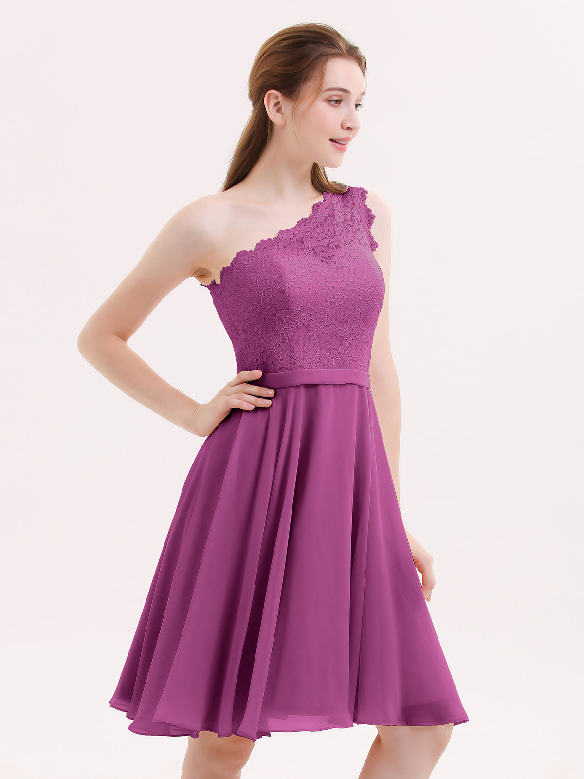 Short lace bridesmaid on sale dresses