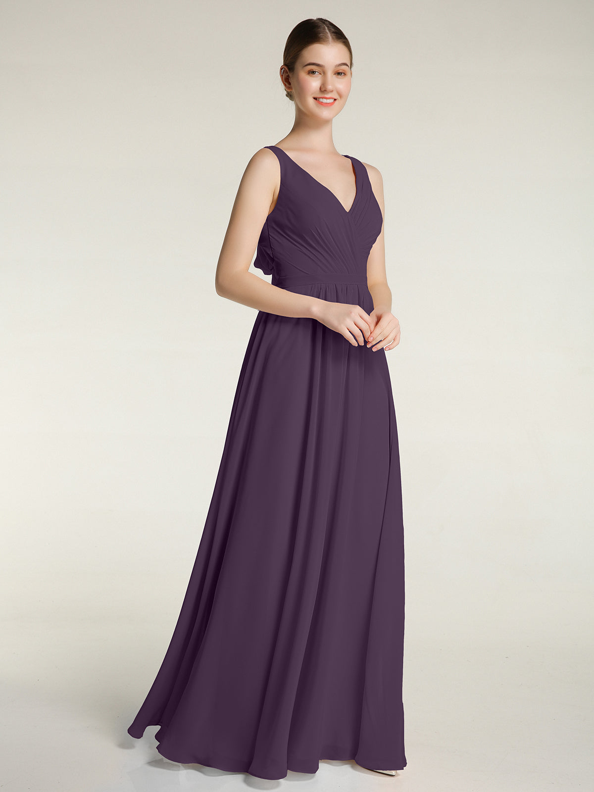 Plum bridesmaid dresses sales uk