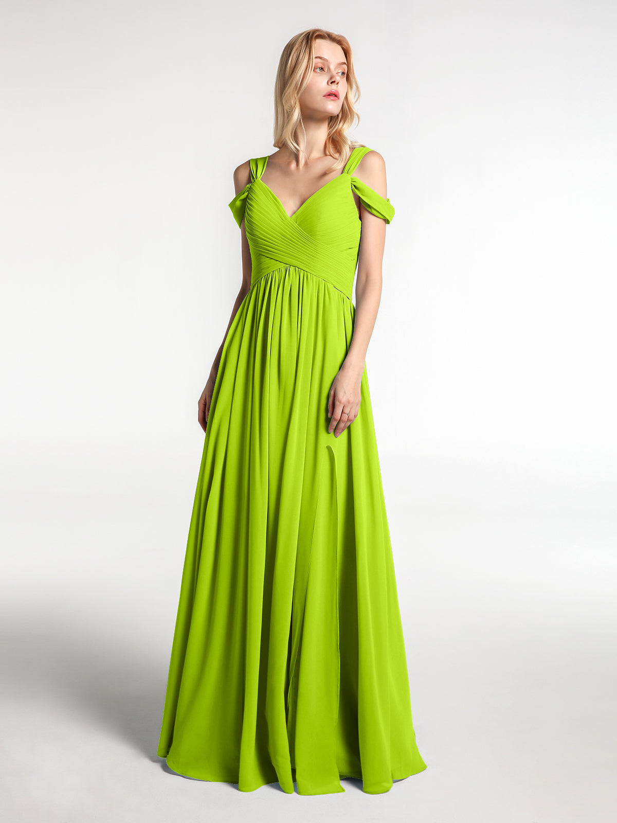Lime green 2025 zip up dress