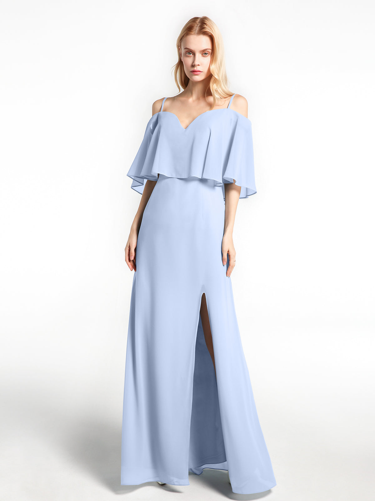 Ruffle hotsell overlay dress