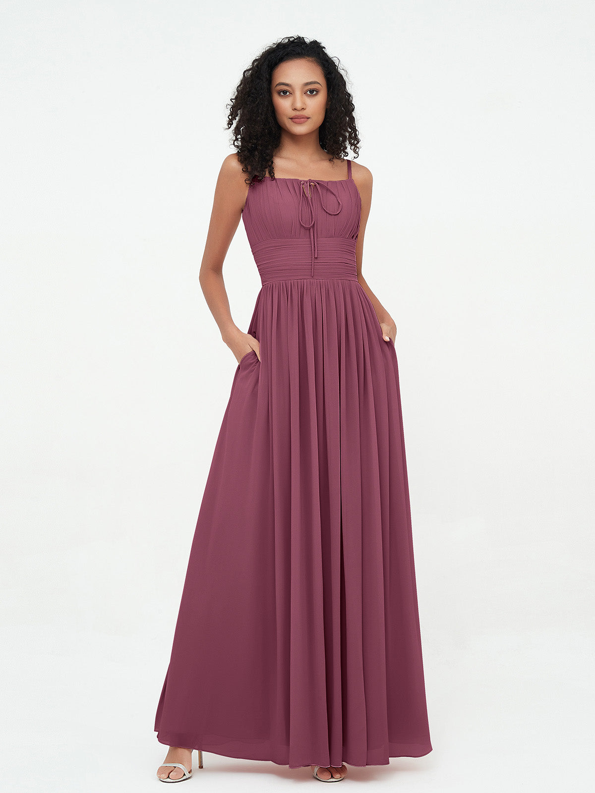 Rosy mauve outlet dress