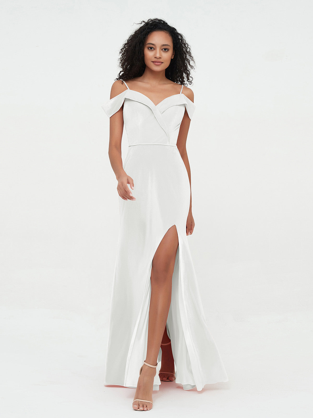 Ivory 2025 velvet dress