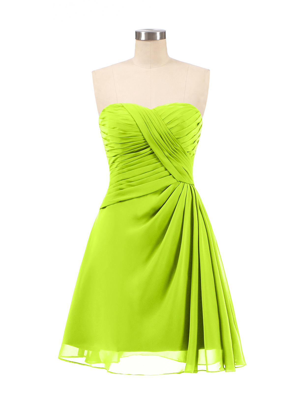 Lime green short clearance dress