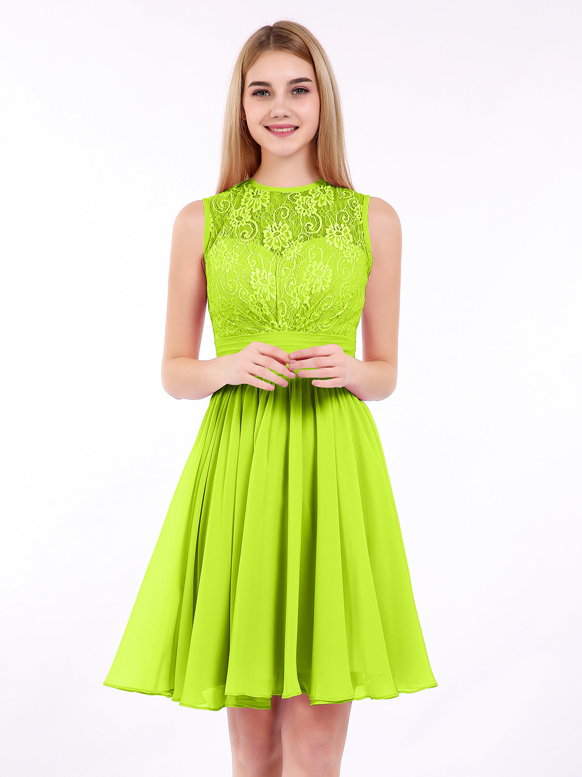 Light green short dress sale