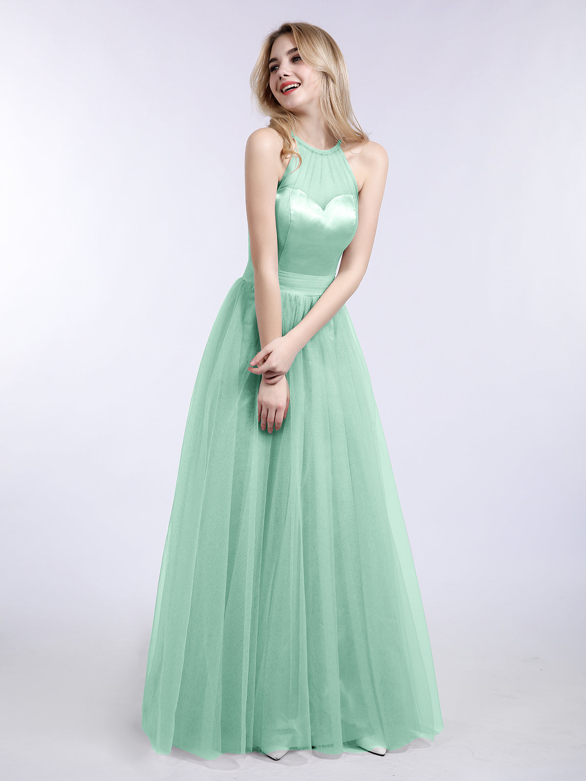 Light 2024 mint dress