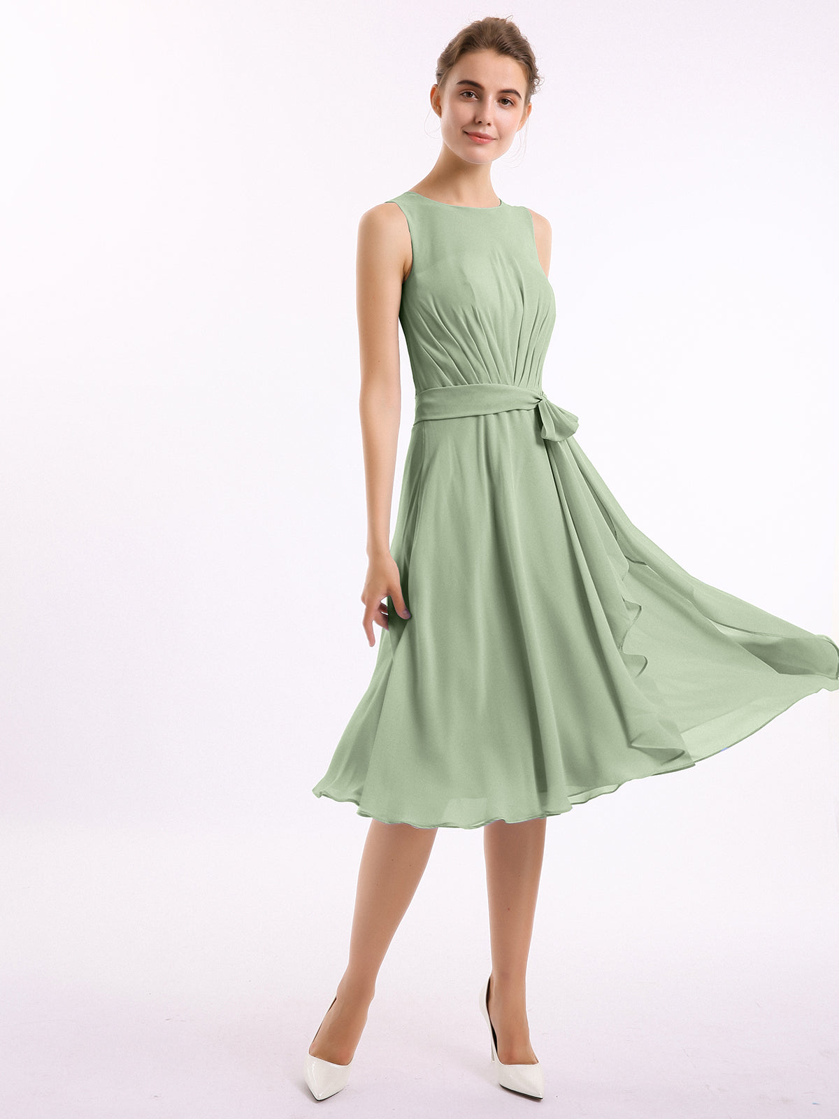 Knee Length Sage Dresses Uk Girls Flutter Dress Sage Green UK Flower Girl Boutique Knee Length Sage Dresses Uk Girls Flutter Dress Sage Green UK Flower Girl Boutique