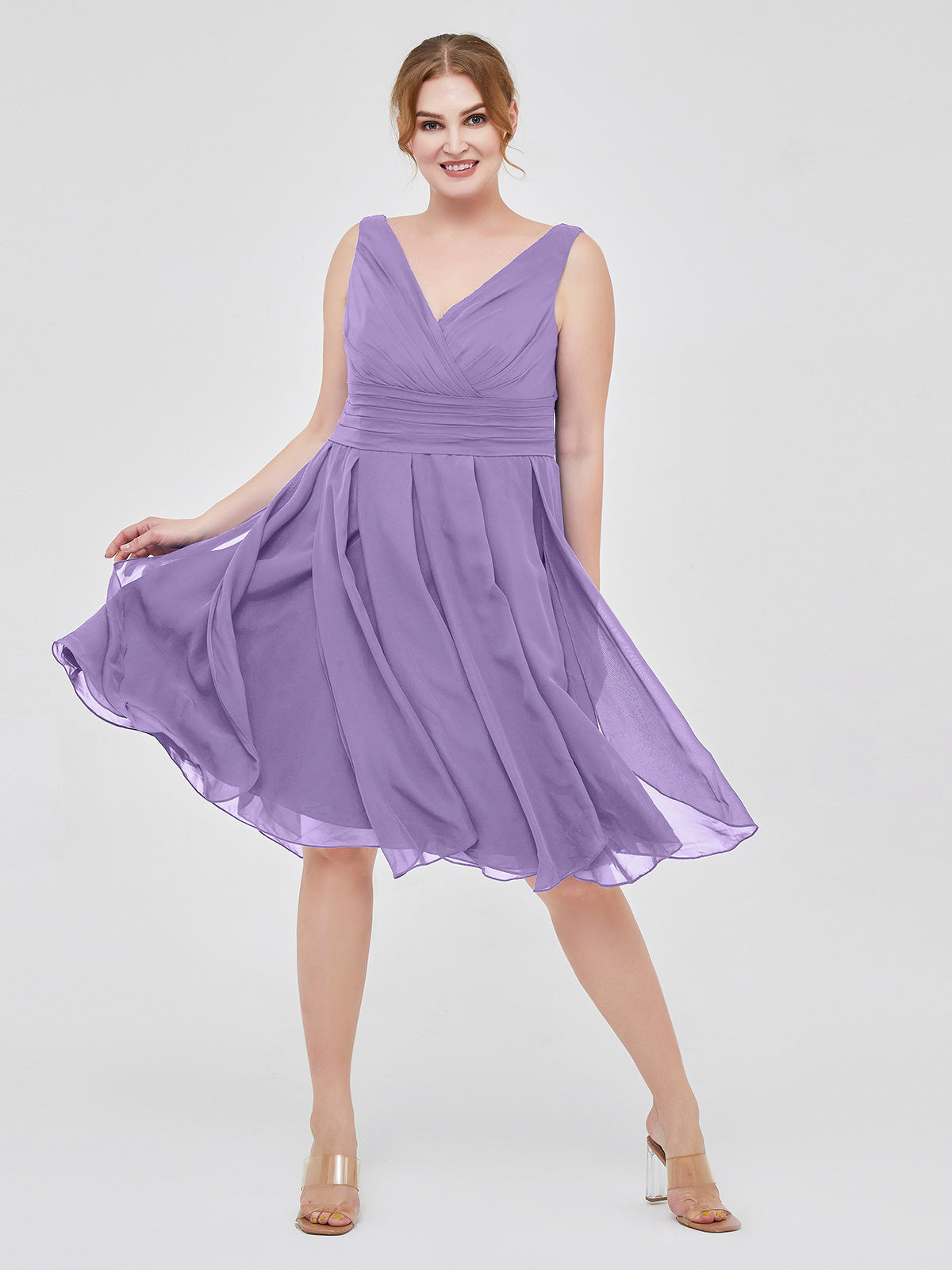 Lavender Maid Of Honor Dresses Plus Size Lavender Plus Size