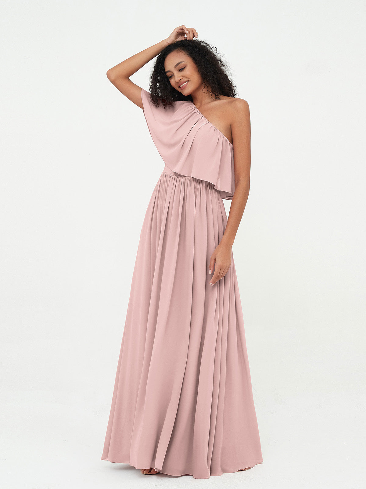 Dusty rose 2025 maxi dress uk